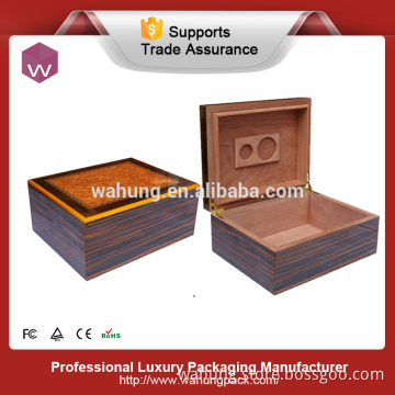 Antique Wooden Cedar Cigar Box/High Quality Cigarette Box Packaging